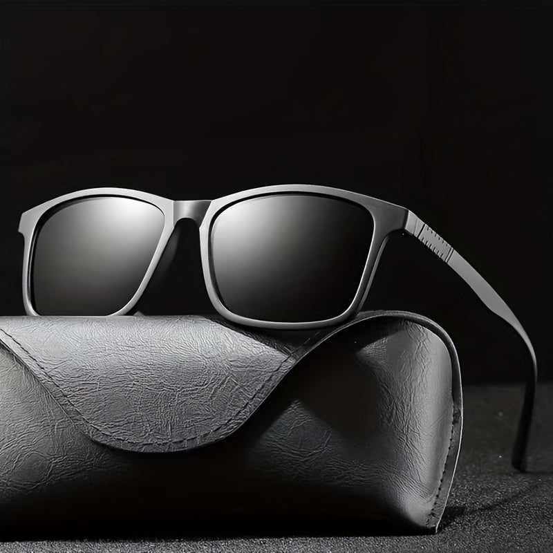 Men's Polarized Sunglasses UV400 Sun Protection TR90 Driving Outdoor Riding