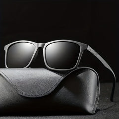 Men's Polarized Sunglasses UV400 Sun Protection TR90 Driving Outdoor Riding