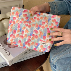 Flower Pattern Storage Pouch Makeup Bag