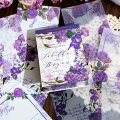 30 Sheets Floral Landscape Paper for Journal Collage