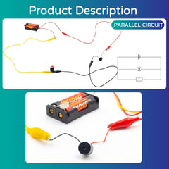 Bulbs Box & Motor Kit Science Experiment with Lamp Holder Switch Buzzer