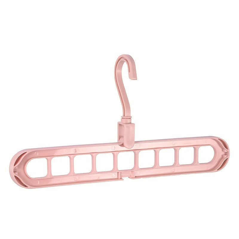 9-Hole Multicolor Coat Hanger for Retail Stores