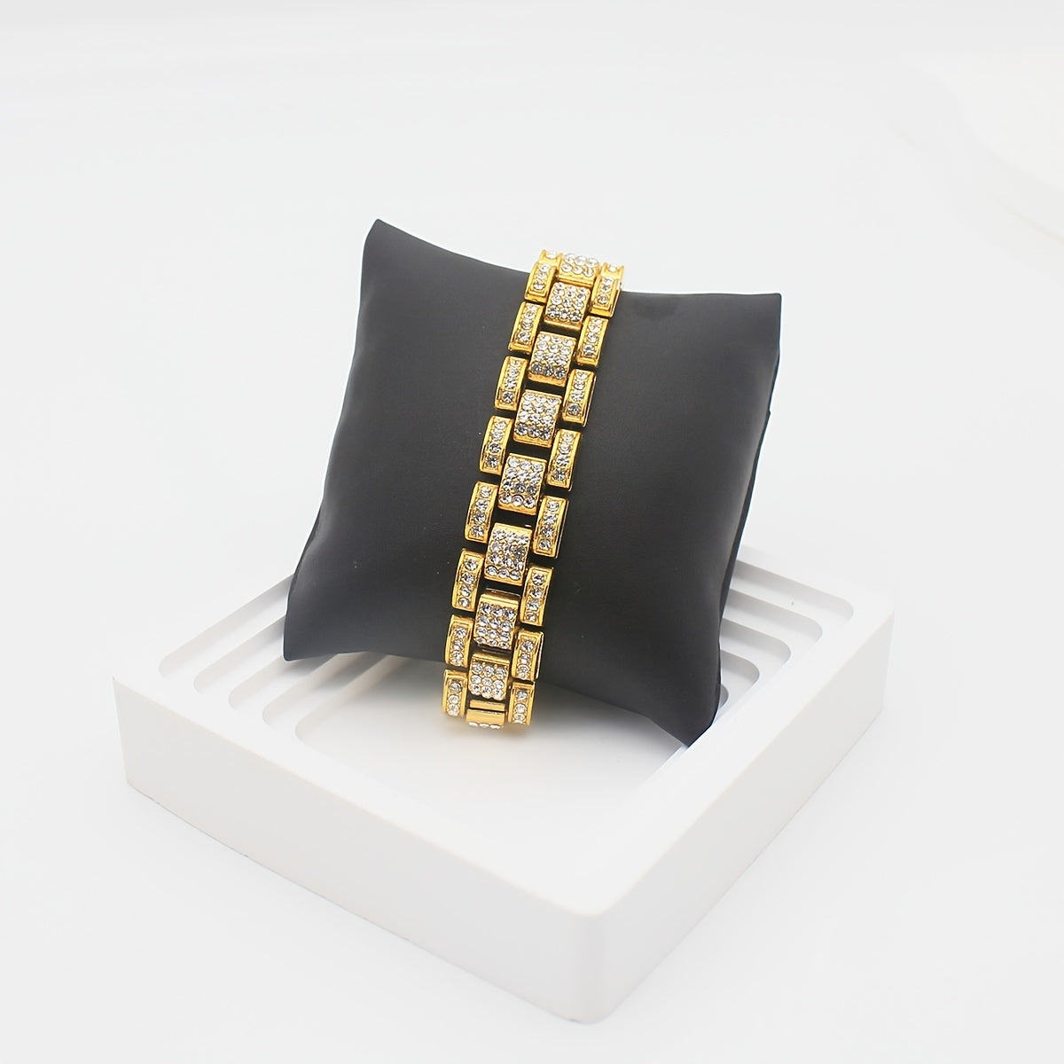 Hip Hop Cuban Link Chain Bracelet Men Necklace Jewelry