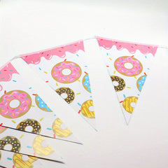 Donut Dessert Theme Party Tableware Set