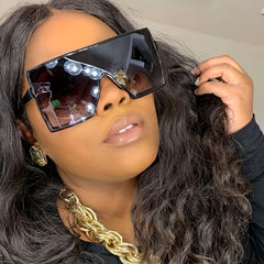 Oversized Gradient Sunglasses UV400