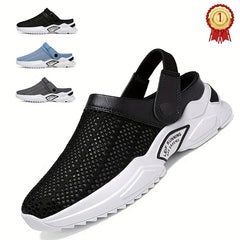 Men's Mesh Slip On Casual Sandals Summer Slippers