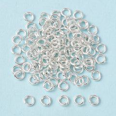 120Pcs Silvery Brass Jump Ring Jewelry Making Accessories