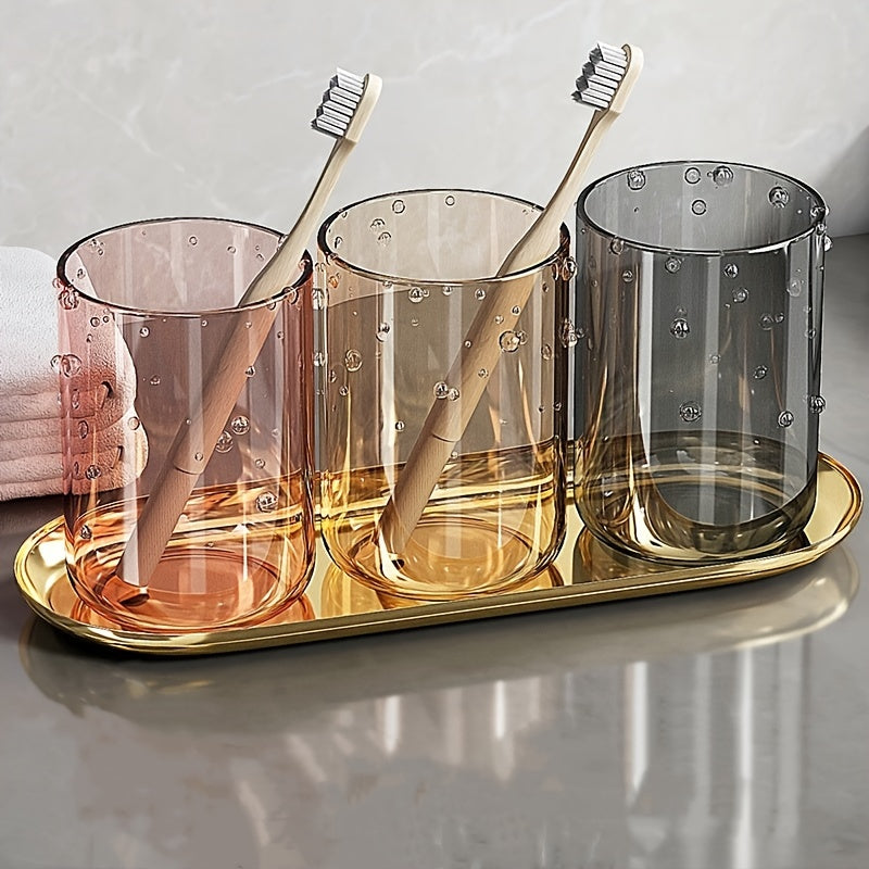 2pcs Mouthwash Toothbrush Cup Holder Dental Cup