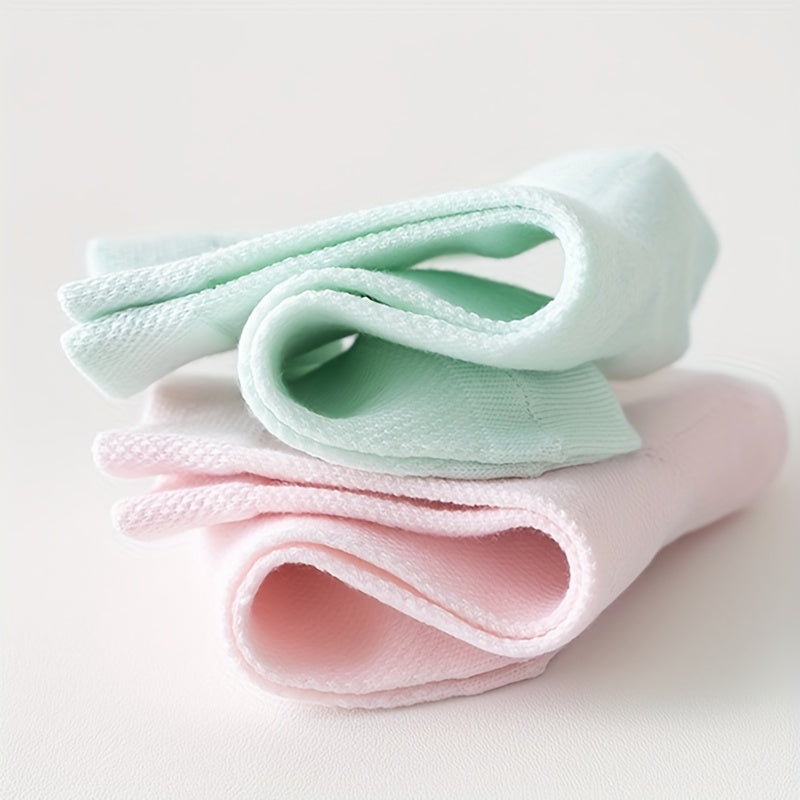 6 Pairs Solid Mesh Socks Women's Stockings