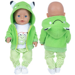 Green Doll Clothes for 17 inch Dolls