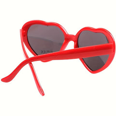 Men's Oversized Heart Shaped Frame Sunglasses Party Decor