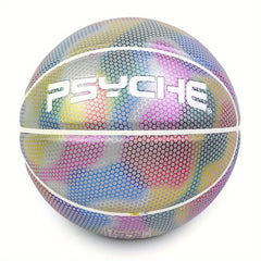 Reflective PU Basketball Size 7 Indoor Outdoor Practice