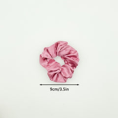 12pcs Large Colorful Silk Scrunchies for Women Y2K Hair Accessories