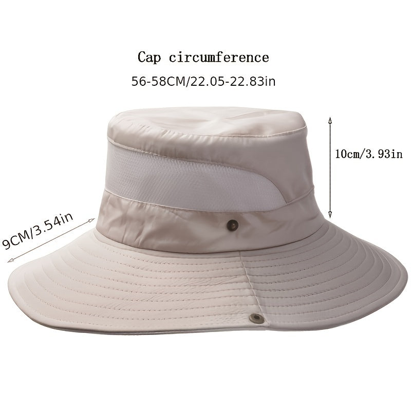 Men's Sun Hat UPF 50 Wide Brim Bucket Hat Outdoor Fishing Hiking Hats