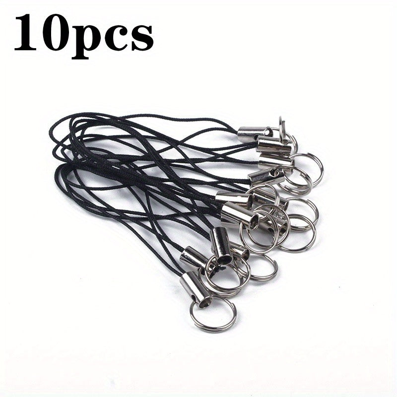 10pcs DIY Jewelry Accessory Lanyard for Mobile Phone and Keys