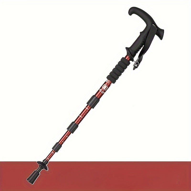 Portable Retractable Non-slip Hiking Stick for Outdoor Climbing