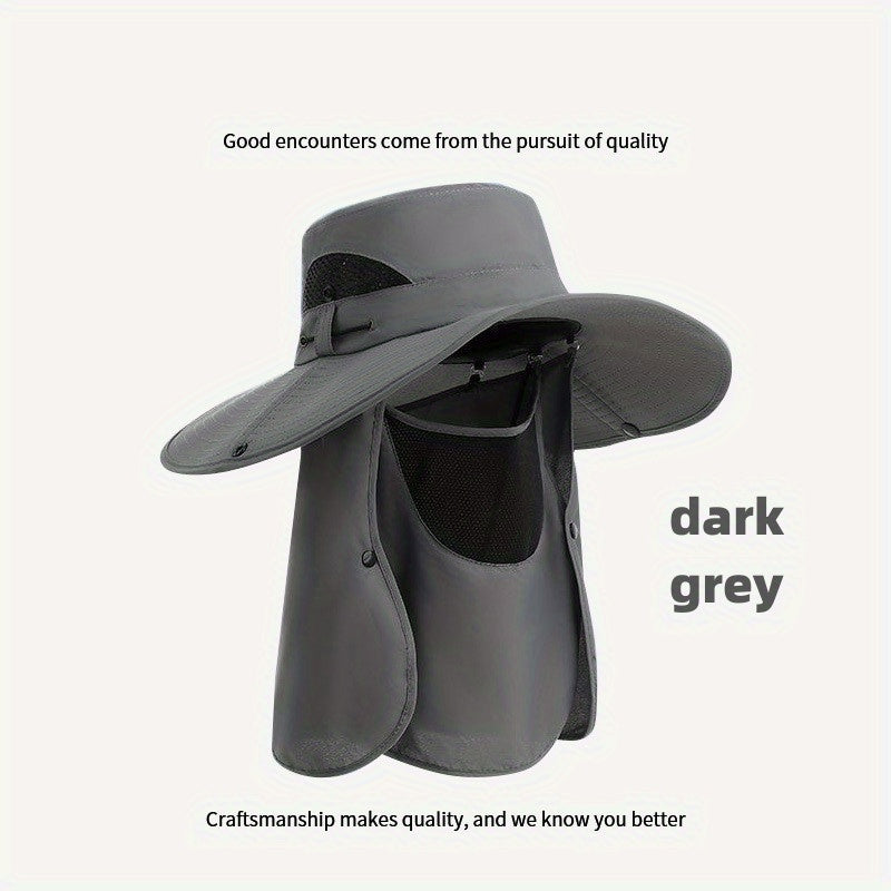 Summer 3-in-1 Fishing Sun Hat UV Protection