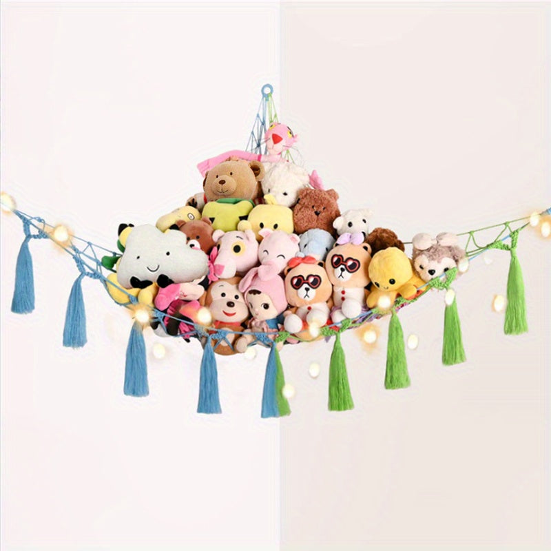 Stuffed Animal Storage Hammock for Kids' Room