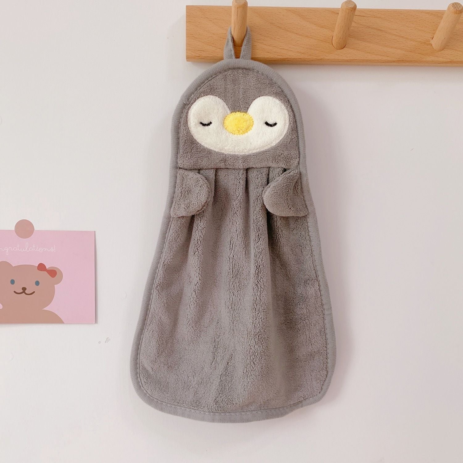 Cartoon Hand Wipe Towel Absorbent Soft Cloth