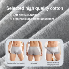 5 Pcs Men's Disposable Travel Underwear Breathable Cotton Comfort