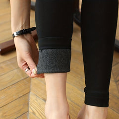 Opaque Thermal Footless Tights Warm & Comfy