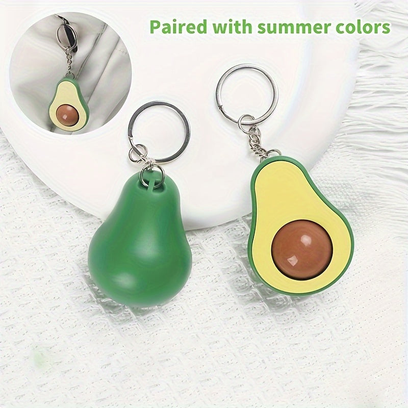 Avocado Keychain Mini Fun Fruit Pendant Backpack Decor