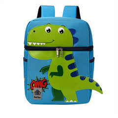 Dinosaur Kindergarten Schoolbag Boy Girl Anti Lost Backpack