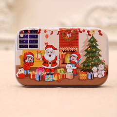 Christmas Wooden DIY Small Gift Children's Santa Claus Educational Puzzle Toys