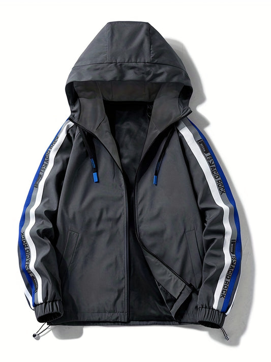 Men's Casual Zip Up Jacket Coat For Spring Fall