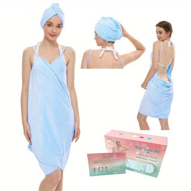 Soft Water Absorption Sling Bath Towel Quick Drying Bath Supplies