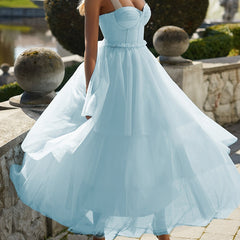  Women's Bustier A Line Formal Dress