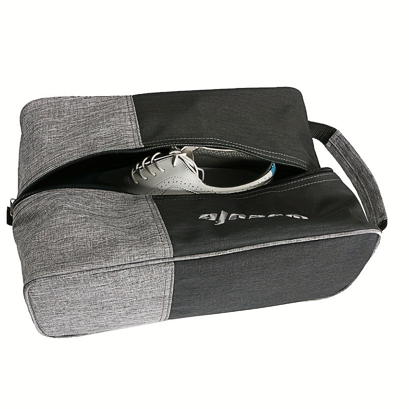 Colorblock Shoes Bag Zipper Travel Organizer