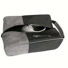 Colorblock Shoes Bag Zipper Travel Organizer