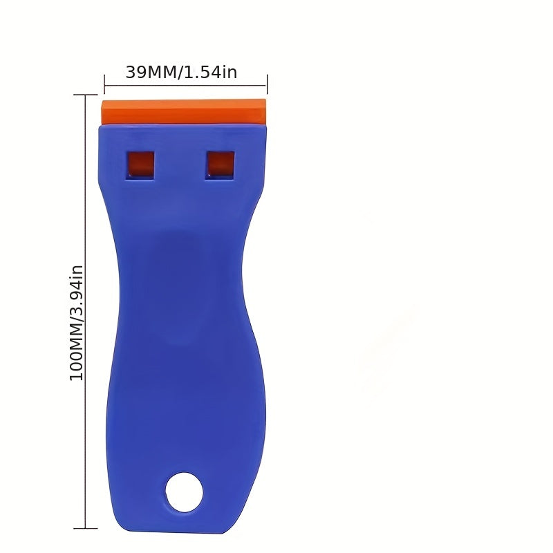 Plastic Razor Blade Scraper Set - Label Decal Removal Tool - No Scratches