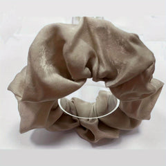 Large Scrunchies Hair Tie Silk Elastic Ponytail Holder