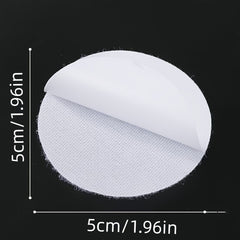 10pcs Non Slip Rug & Sofa Stickers Adhesive Hook & Loop Floor Stickers