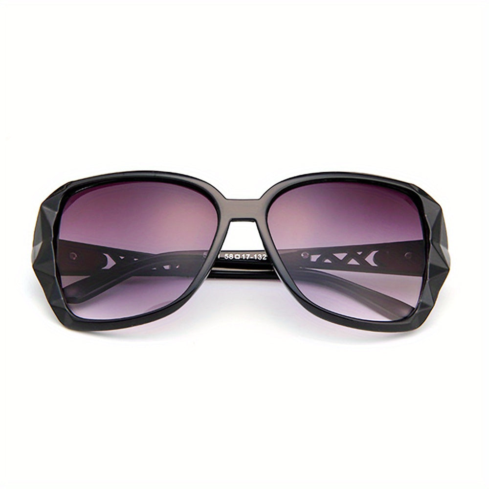 Square Gradient Sunglasses UV400 for Driving Beach Travel