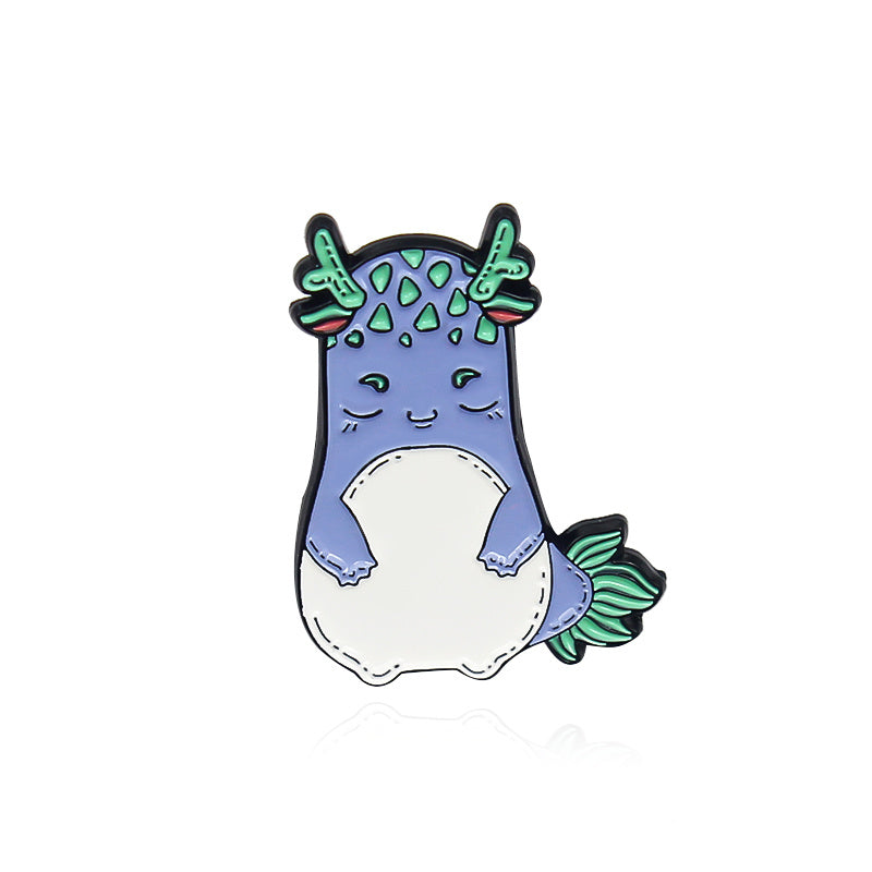Zodiac Mushroom Hat Animal Brooch