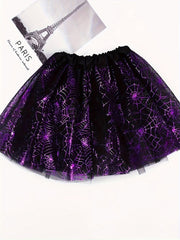 Girls' Sequin Tutu Skirt Kids Clothes Halloween Gift Party Easter