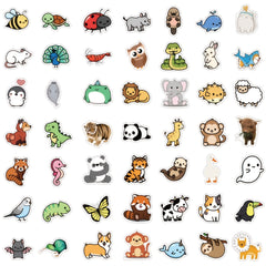 100 Adorable Animal Stickers for Devices & More