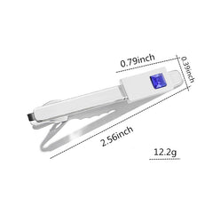 Men's Tie Clip Suit Tie Clip Gift For Husband Wedding Party Favor