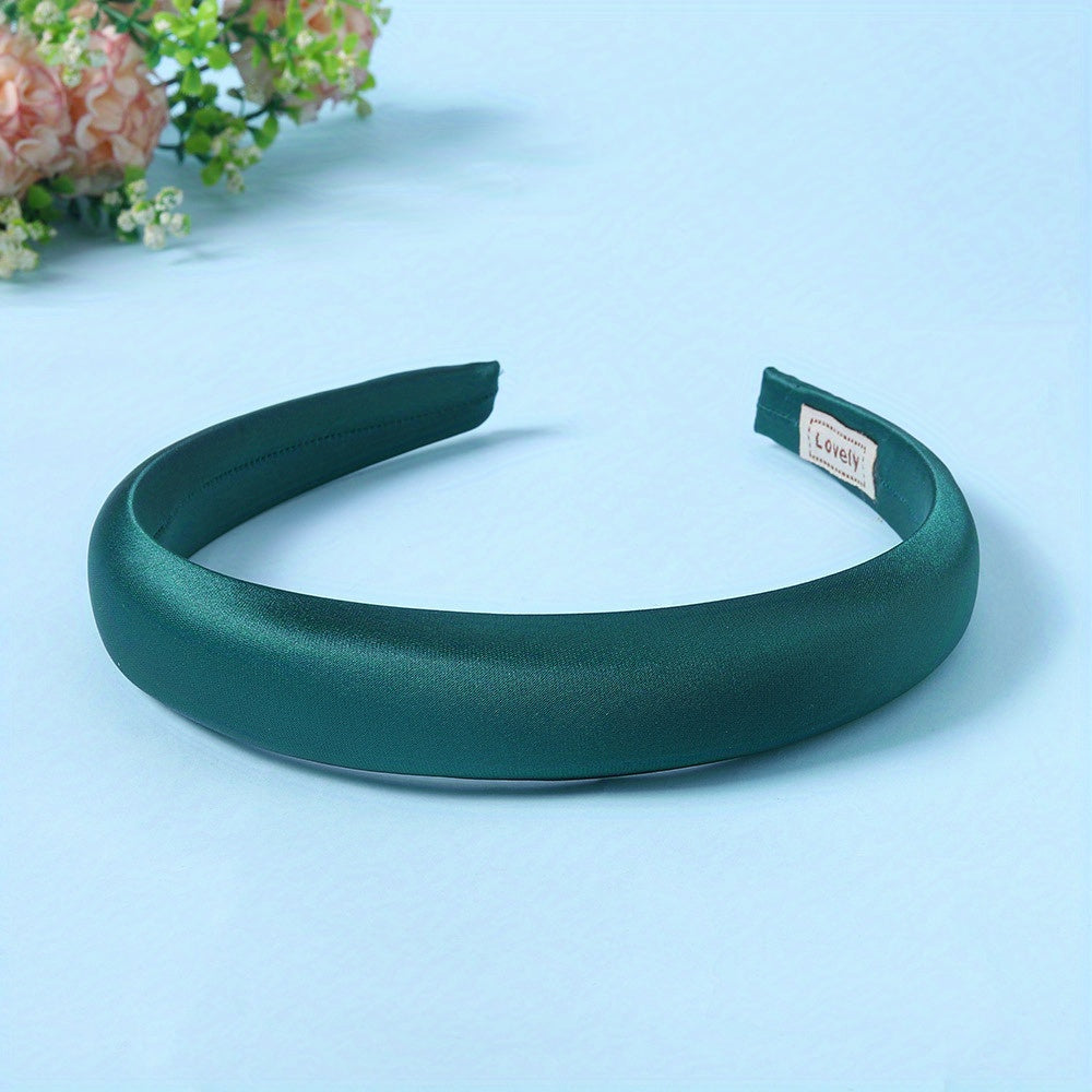 Retro Headband Checkered Hair Band Women's Accessories