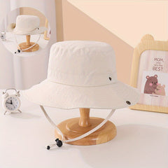 Kids Spring Summer Bucket Hat Outdoor Sunshade Quick Drying Hat