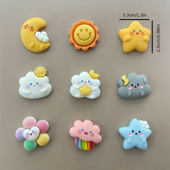 Cartoon Cream Glue Resin Jewelry Patches DIY Accessories