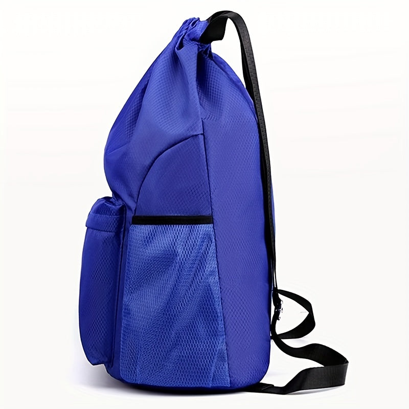 Minimalist Solid Sports Drawstring Rucksack Storage Bag
