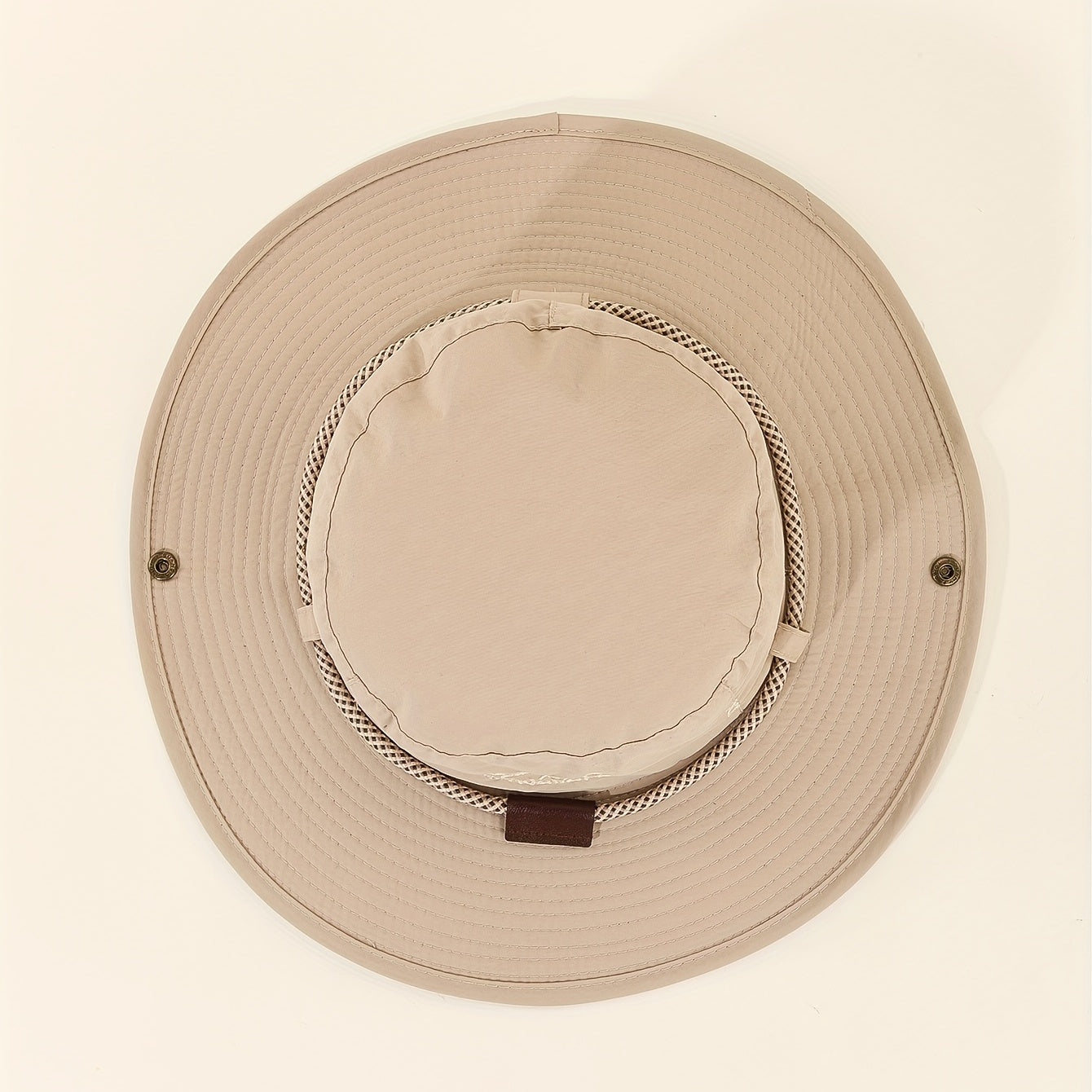 Western Sun Hat Beige Boonie Hat Unisex UV Protection