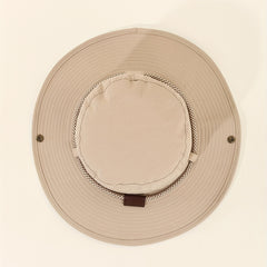 Western Sun Hat Beige Boonie Hat Unisex UV Protection
