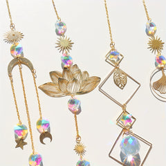 Crystal Sun Catcher Wind Chime - Add Sparkle to Your Home