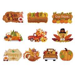 Thanksgiving Door Hangings & Curtains Set