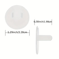 30pcs Power Gear Outlet Covers Child Proof Plug Covers